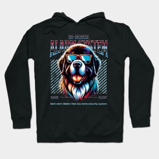 Bark Alert Newfoundland Dog Hoodie